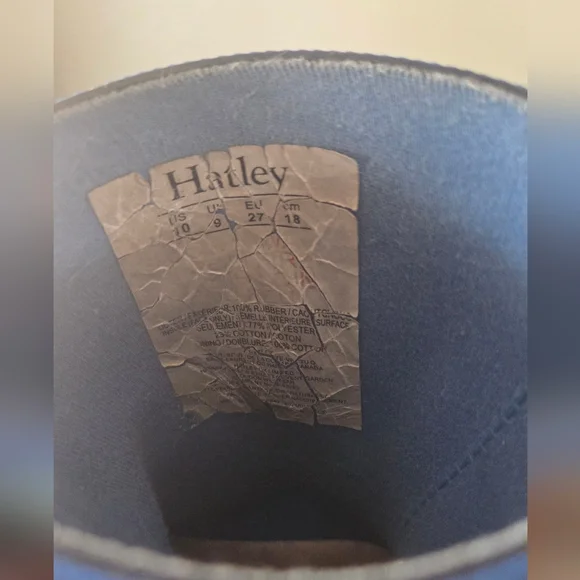 Hatley Kids Dinosaur Rain Boots - Black and Blue - Picture 6 of 7